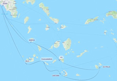 Southern Cyclades Cruise 2025